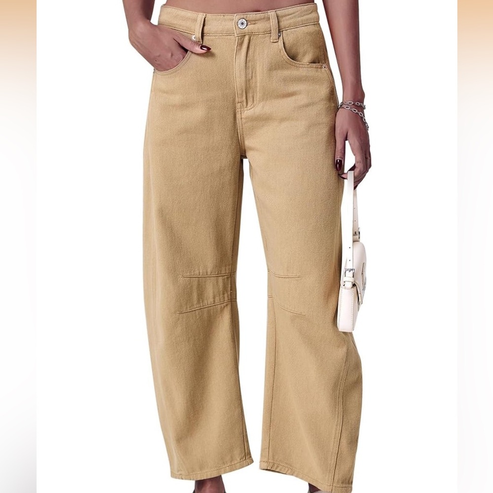 Women’s barrel jeans